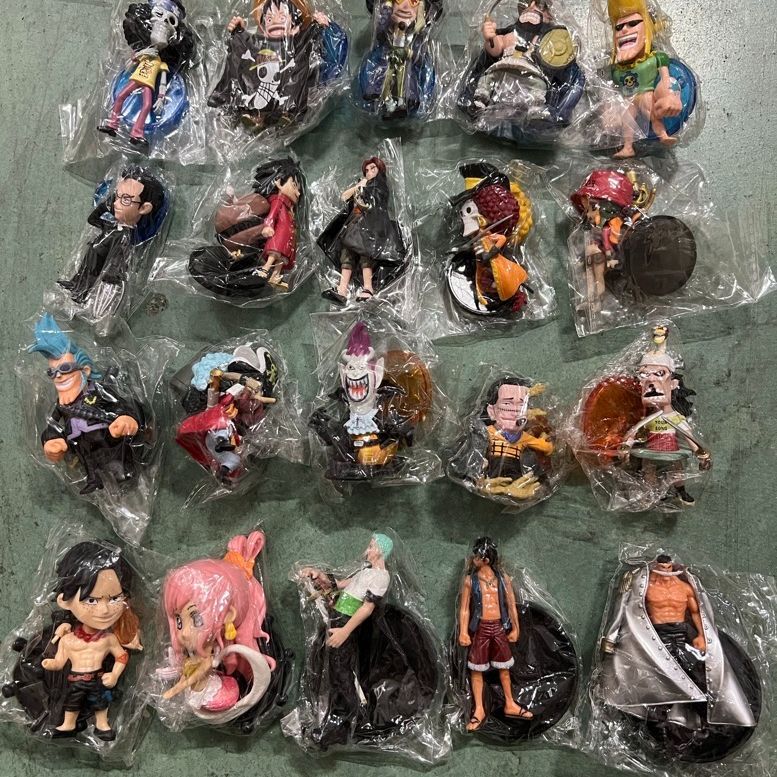 Model Kit Luffy - One Piece chibi Luffy, Beyaz Yıldız,