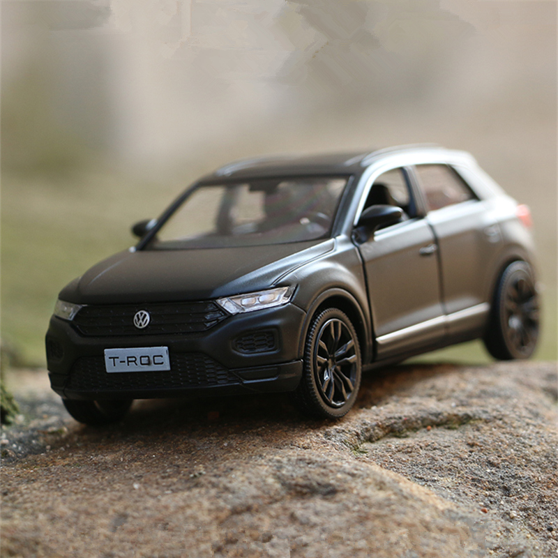 Model Kit Volkswagen - 1:36 Volkswagen T-ROC SUV alaşım araba