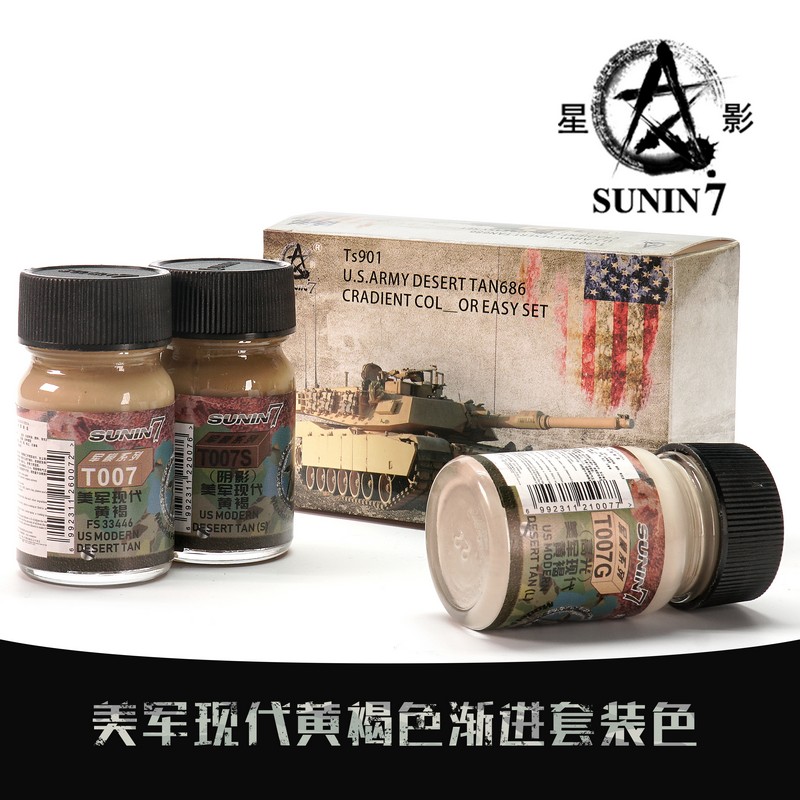 Model Kit Paint Set - Model boya Pigment kaplama yağlılık sprey