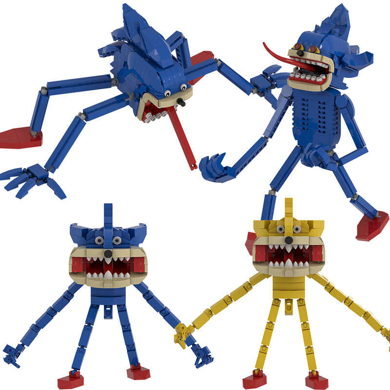 Model Kit Sonic - Mutant Blue Miles Tails Prower Canavar