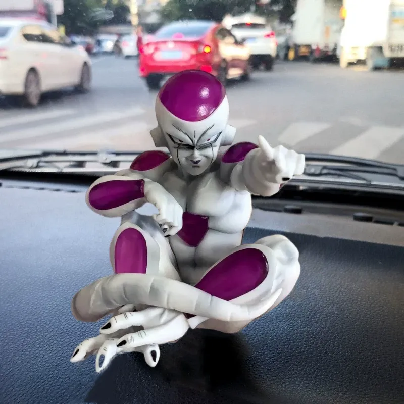 Model Kit Frieza - Anime kötü adam oturan Frieza figürleri