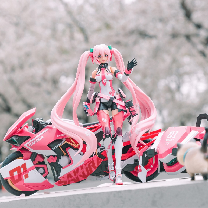 Model Kit Sonic - Orijinal Soskill Hatsune Miku Sakura Mirai: