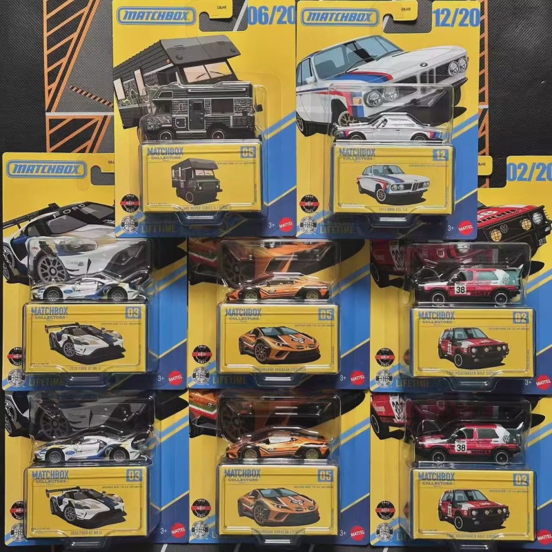 Model Kit Volkswagen - Matchbox GBJ48-E Serisi 1:64 Ölçekli Pres