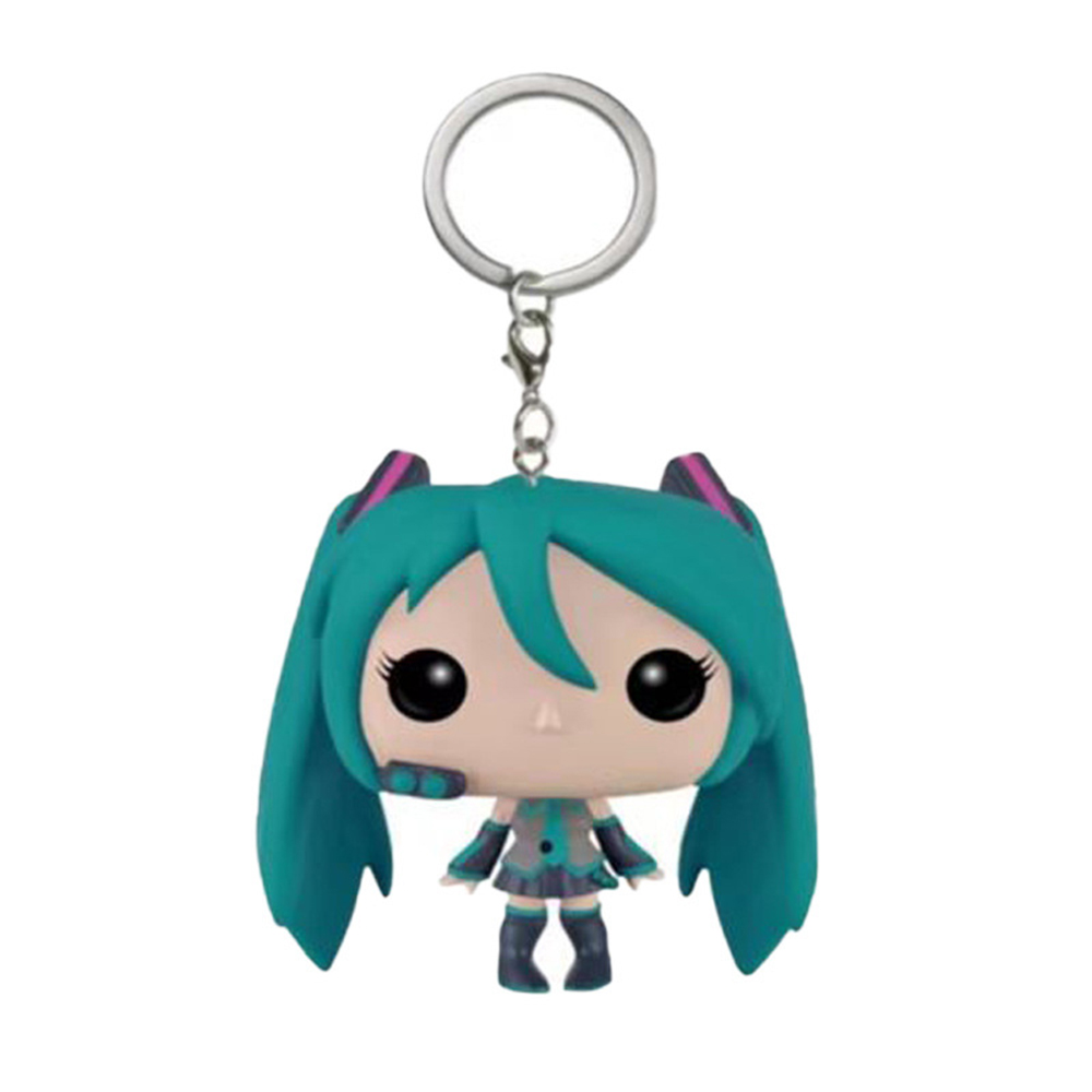 Model Kit Hatsune Miku - Anime Hatsune Miku Anahtarlık Cep Anahtarlık
