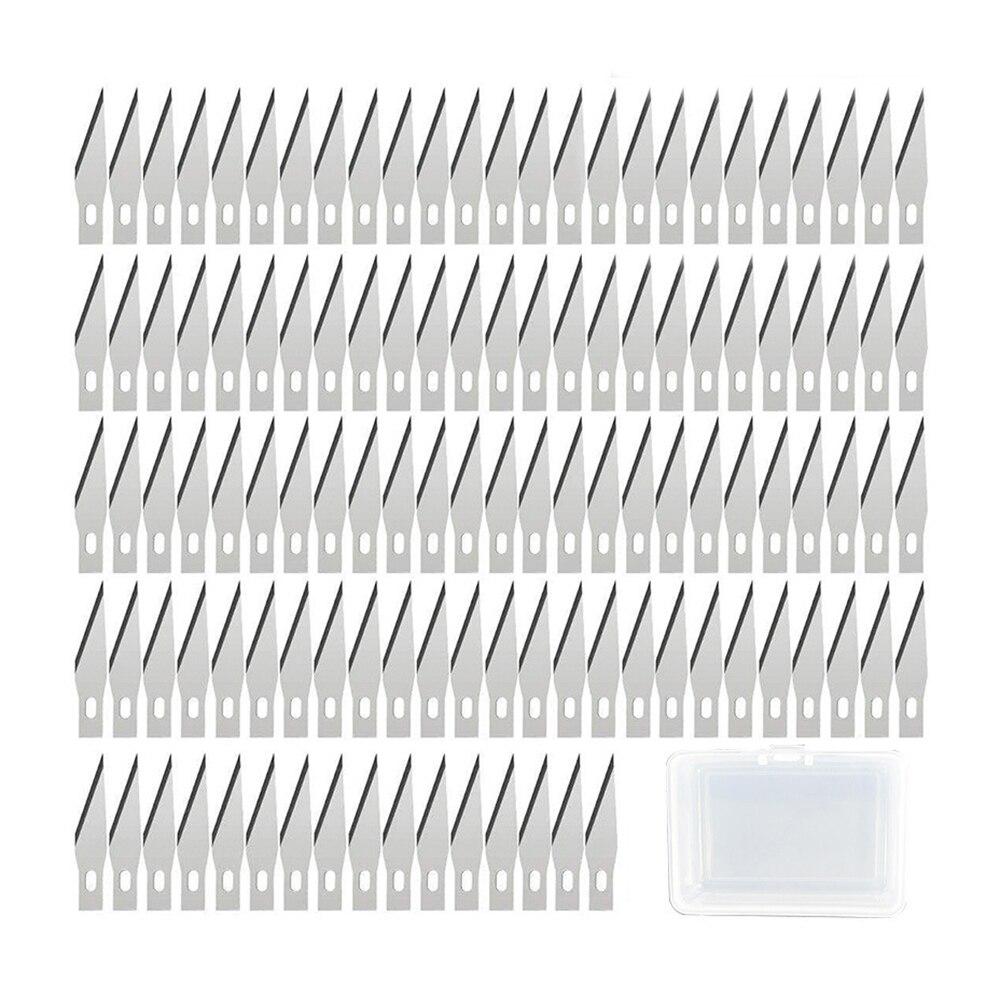 Hobby Knife Blade - 50/100 adet Bıçak Yedek Bıçakları #
