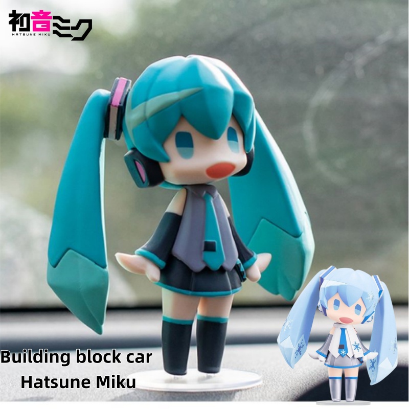 Model Kit Hatsune Miku - Miku Anime Figürü ve Yapım Blokları