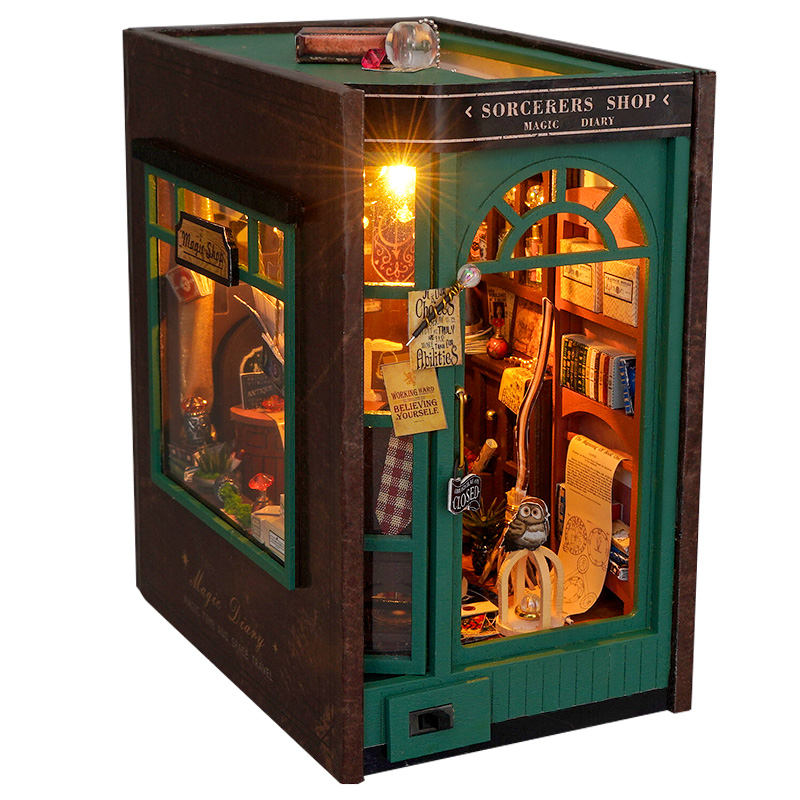 Model Kit Japan Shop - DIY Kitap Köşesi Ekleme Raf Kitleri