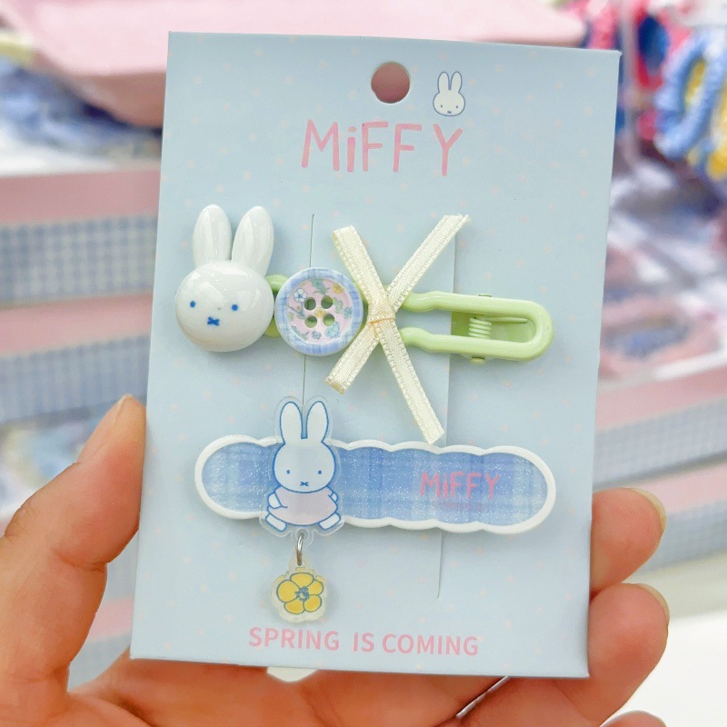 Yeni Miffy tavşanı kakül tokas - Model Kit Girls incelemesi ve fiyatı