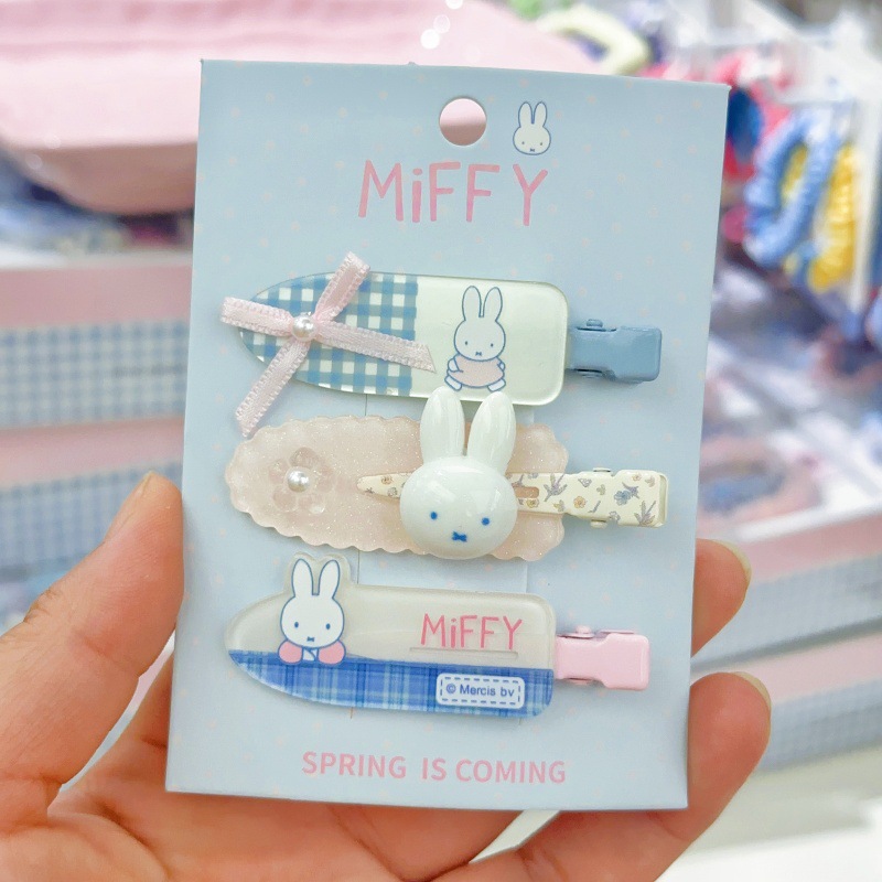 Yeni Miffy tavşanı kakül tokas - Model Kit Girls incelemesi ve fiyatı