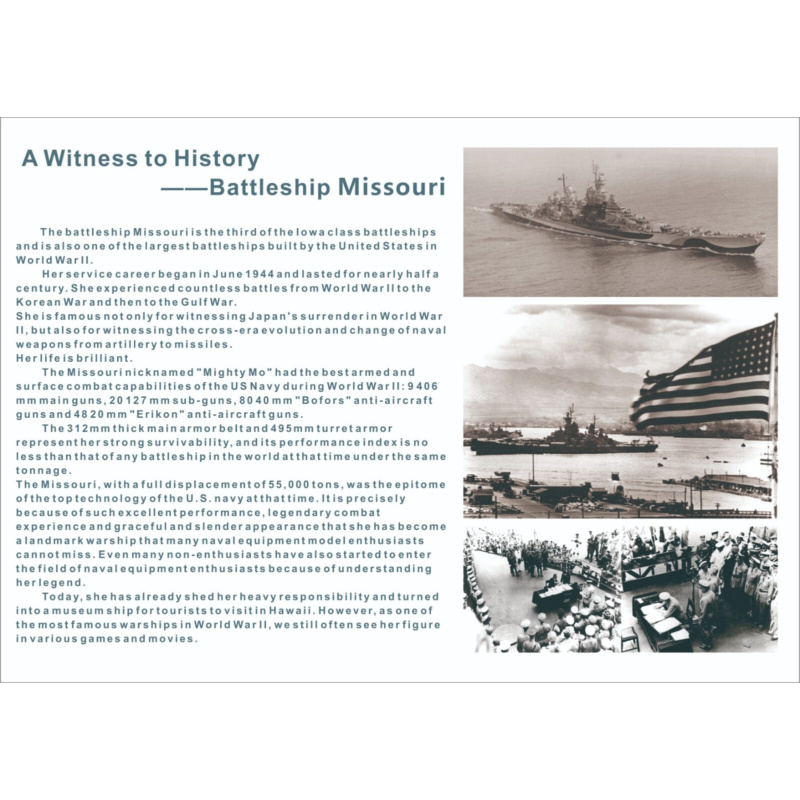 Very Fire 1/700 USS Missouri S - Model Kit Uss Missouri incelemesi ve fiyatı