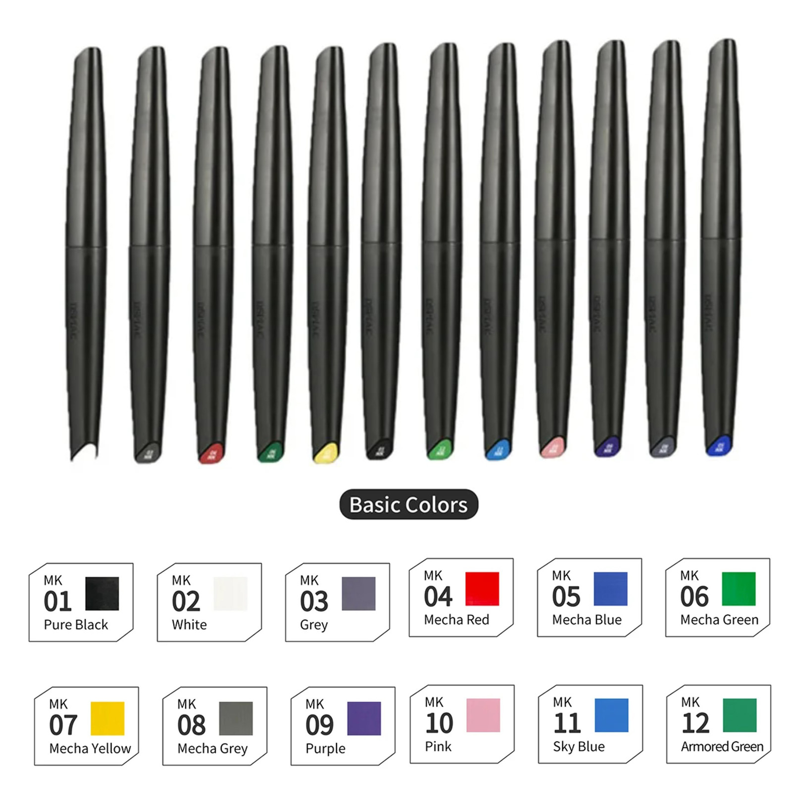 DSPIAE Yumuşak Ucu Su bazlı iş - Model Kit Paint Set incelemesi ve fiyatı