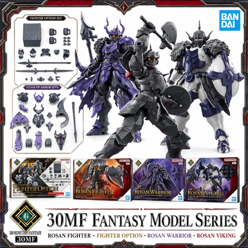 Orijinal Bandai 30MF Rosan Fig - Model Kit Japan Shop incelemesi ve fiyatı