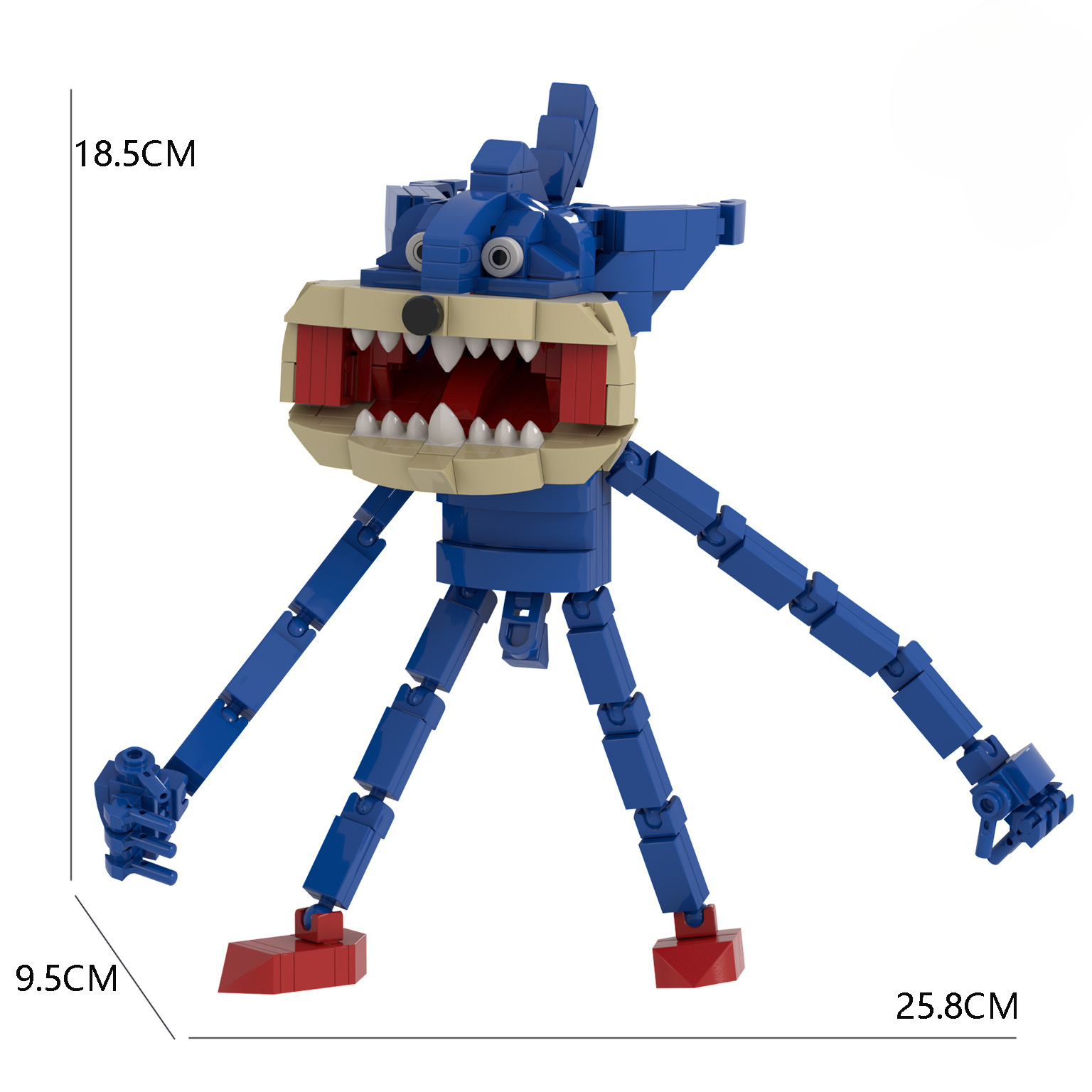 Mutant Blue Miles Tails Prower - Model Kit Sonic incelemesi ve fiyatı
