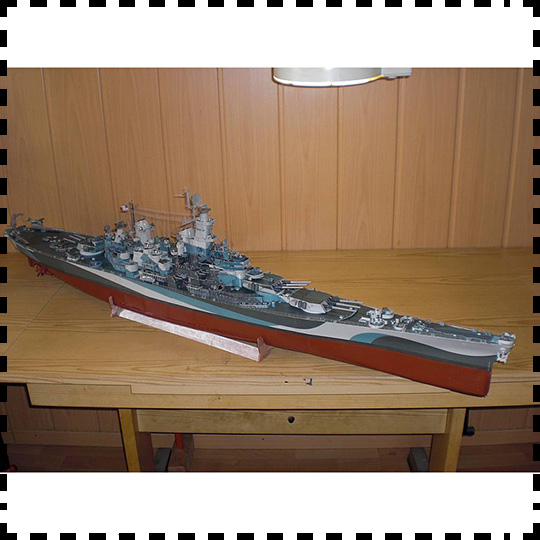 1:200 ölçekli USS Missouri (BB - Model Kit Uss Missouri incelemesi ve fiyatı