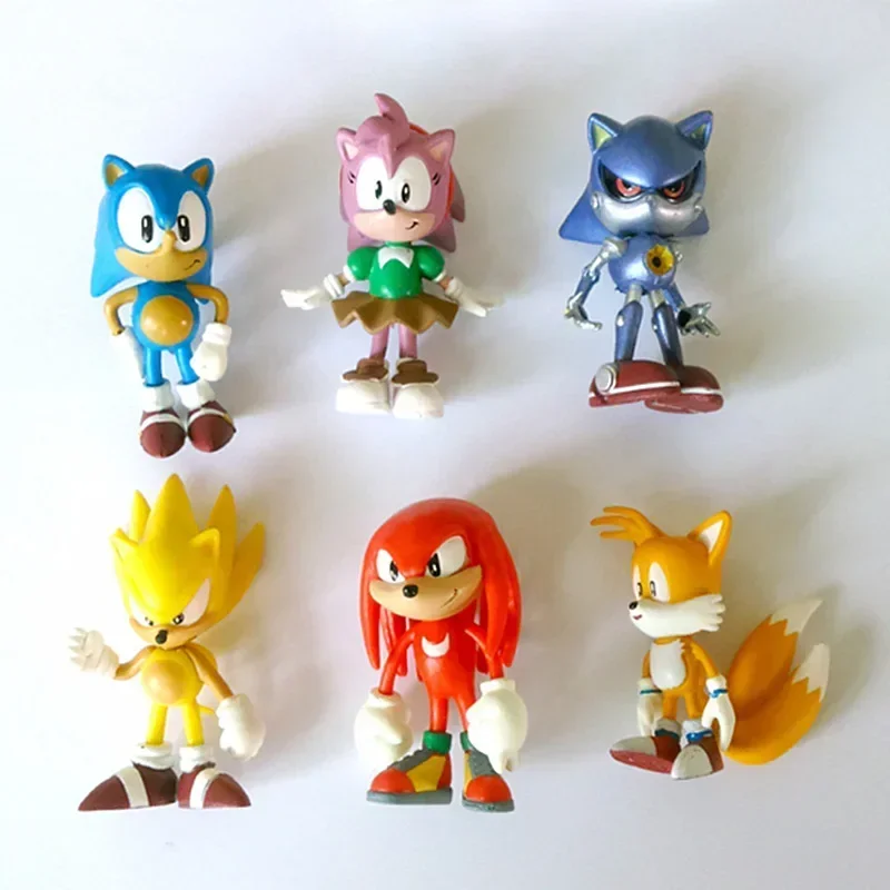 Set Mini Sevimli 6 adet Sonic  - Model Kit Sonic incelemesi ve fiyatı