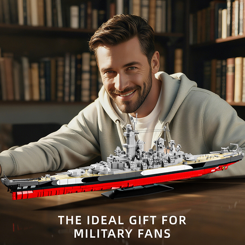 Askeri 1:300 USS Missouri Yapı - Model Kit Uss Missouri incelemesi ve fiyatı