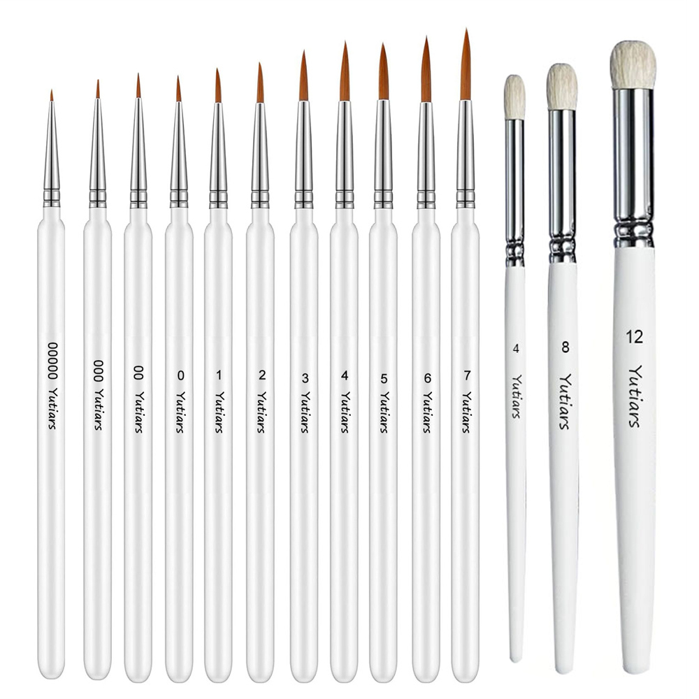 Ahşap Saplı 14 Parça İnce Deta - Model Kit Paint Set incelemesi ve fiyatı