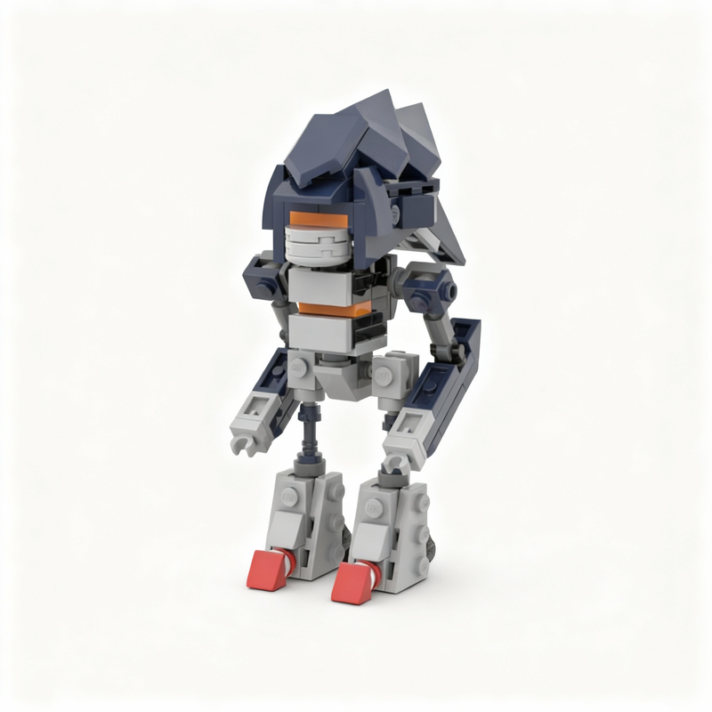 134 adet MOC Mecha Sonic Mk Ii - Model Kit Sonic incelemesi ve fiyatı