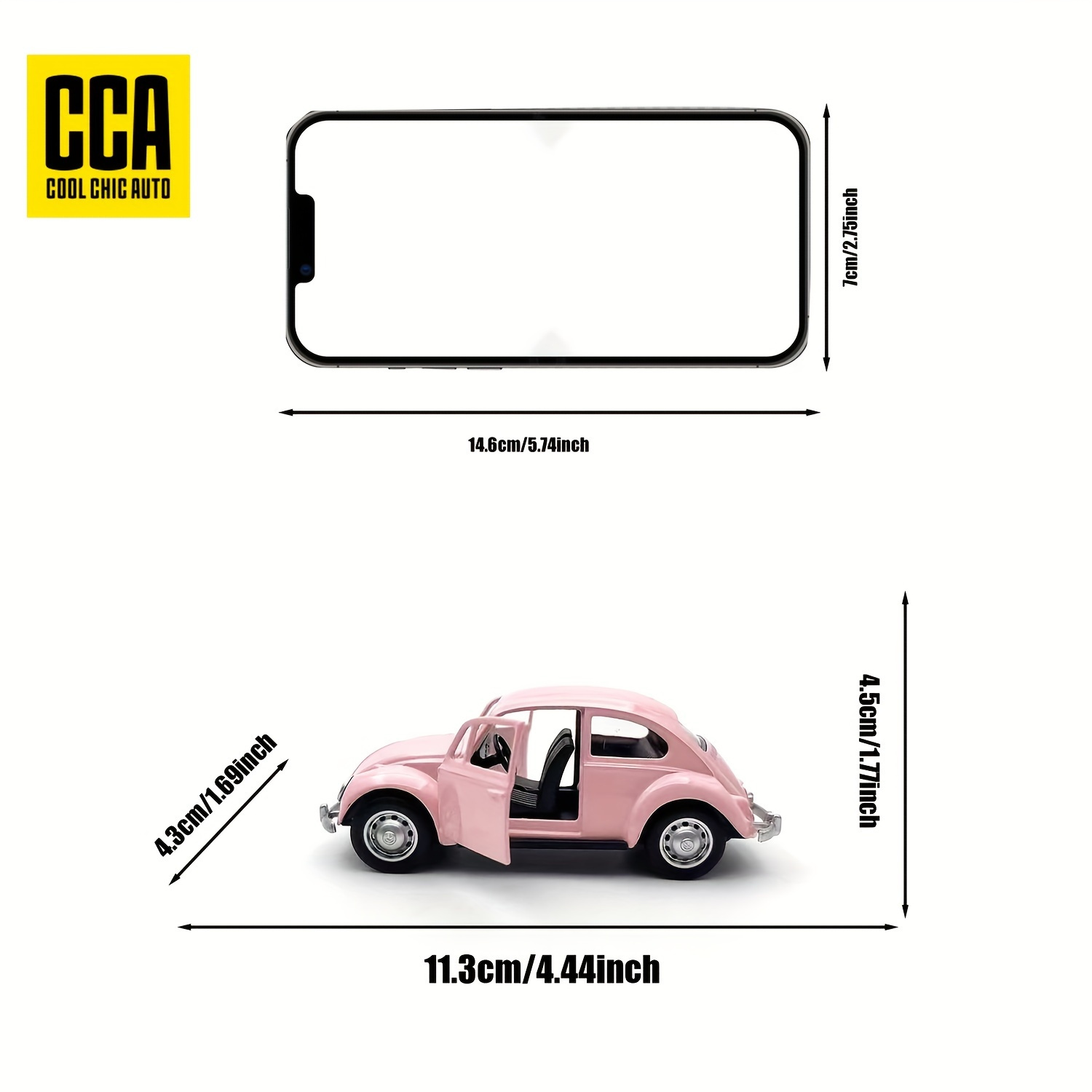 CCA 1:36 Volkswagen Beetle Ala - Model Kit Volkswagen incelemesi ve fiyatı