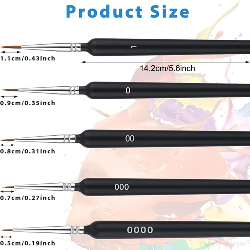5/11 Adet Boya Fırçaları Seti, - Model Kit Paint Set incelemesi ve fiyatı