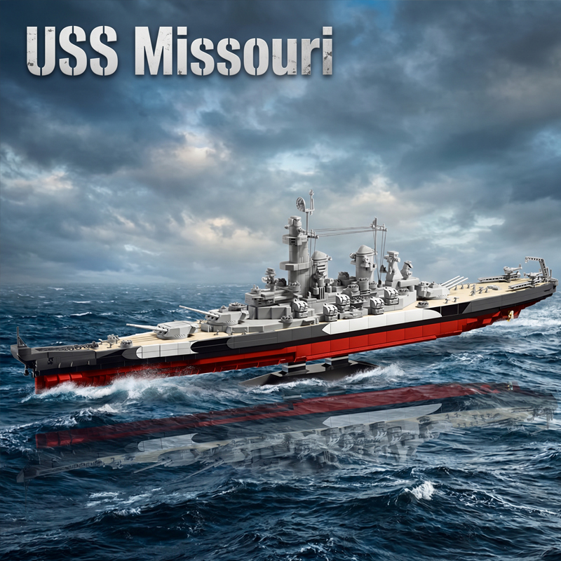 2568 Parça USS Missouri Savaş  - Model Kit Uss Missouri incelemesi ve fiyatı